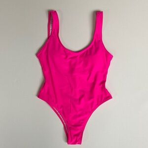 Vibrant Pink Women's One Piece Swimsuit